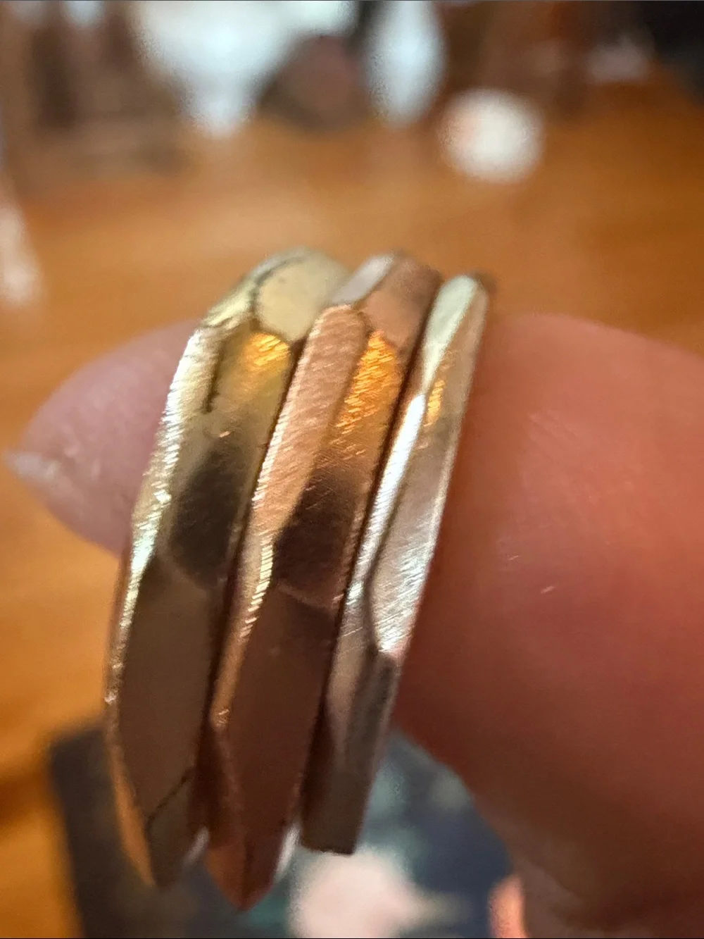 Kendra Scott Gold Stackable Rings Set Size 8